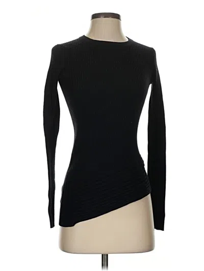 Pre-owned Allsaints Long Sleeve T-shirt In Black