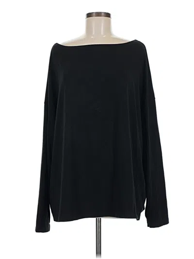 Pre-owned Allsaints Long Sleeve T-shirt In Black