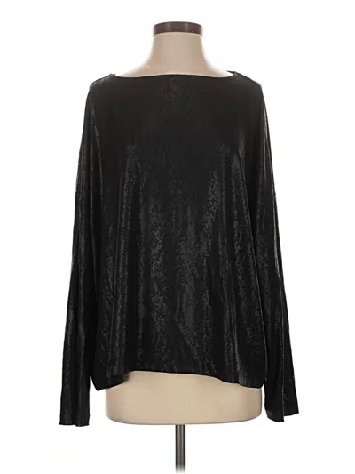 Pre-owned Allsaints Long Sleeve T-shirt In Black