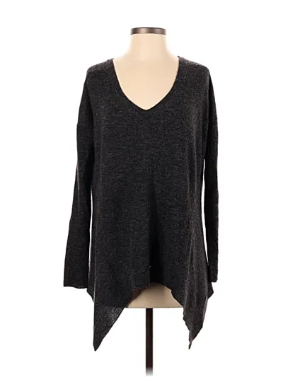 Pre-owned Allsaints Long Sleeve T-shirt In Gray