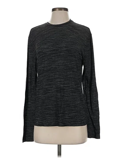 Pre-owned Allsaints Long Sleeve T-shirt In Gray