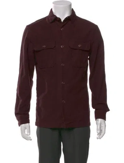 Pre-owned Allsaints Long Sleeve Western Shirt In Brown