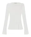 Allsaints Stevie Slim Fit Long Sleeve T-shirt In White