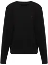 Allsaints Logo-embroidered T-shirt In Black