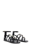 Allsaints Lore Strappy Sandal In Black