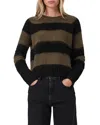 Allsaints Lou Brushed Stripe Sweater In Multi