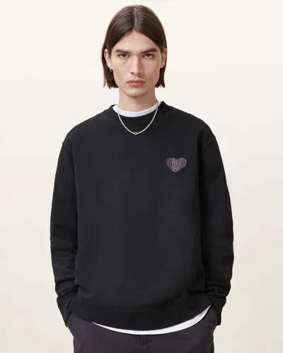 ALLSAINTS ALLSAINTS LOVER CREW NECK RELAXED FIT SWEATSHIRT,