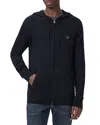 Allsaints Lover Merino Zip Hoody In Black