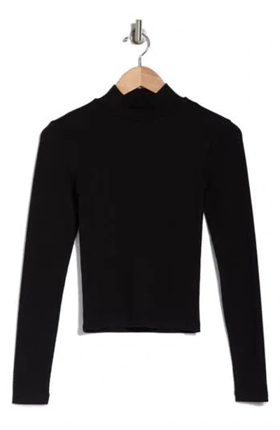 Allsaints Luca Funnel Neck Sweater In Black