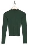 Allsaints Luca Funnel Neck Sweater In Sycamore Green