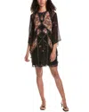Allsaints Lucia Kora Mini Dress In Black