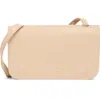 Allsaints Ludivene Crossbody Leather Wallet In Pale Pink