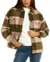 Allsaints Luella Check Wool-blend Jacket