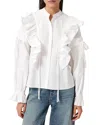 Allsaints Lulu Shirt In White