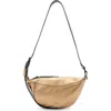Allsaints Luna Metallic Leather Crossbody Bag