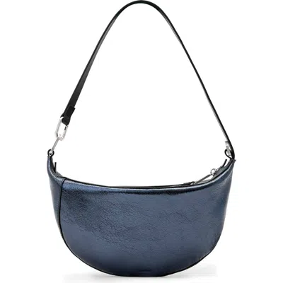 Allsaints Luna Micro Shoulder Bag In Gray