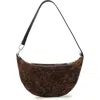 Allsaints Luna Micro Shoulder Bag In Brown