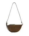 Allsaints Luna Suede Crossbody In Brown