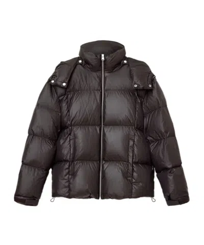 Allsaints Lupin Down Jacket In Black