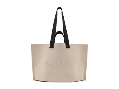 Allsaints Lutece Knit Tote Handbags Unbleached White: One Size
