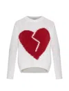 Allsaints Luvheart Crew-neck Pullover In Gray