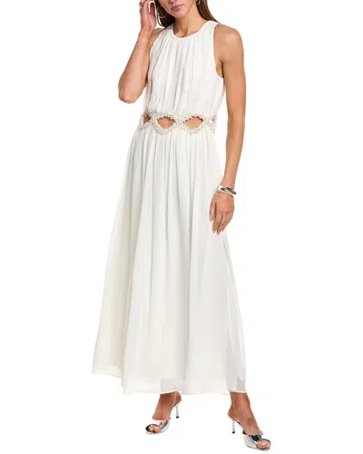 Allsaints Mabel Maxi Dress In White