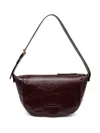 Allsaints Madea Leather Shoulder Bag In Red