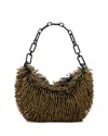 Allsaints Mini Madea Chain Handle Leather Handheld Bag