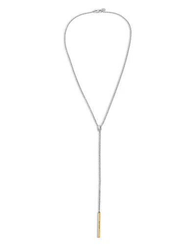 Allsaints Maeve Bar Necklace, 26-28 In Purple