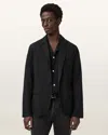 Allsaints Hanbury Slim Fit Blazer In Black