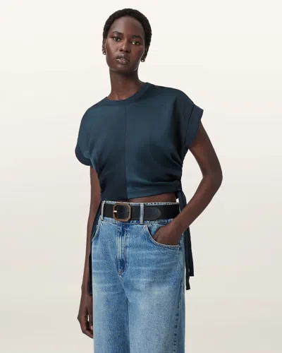 ALLSAINTS MAIN: 100% COTTON; MAIN 2: 98% POLYESTER