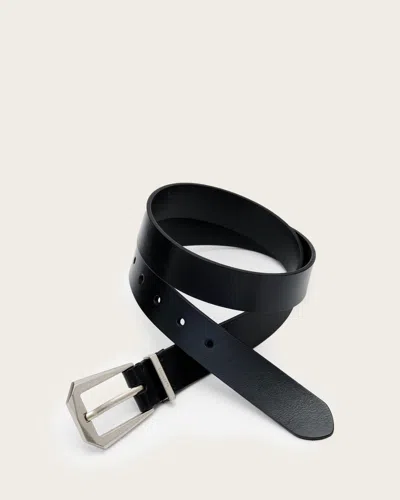 Allsaints Agatha Leather Western Belt