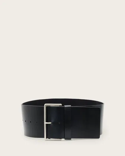 Allsaints Mim Leather Hip Belt In Multi