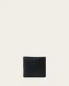 Allsaints Main: 100% Lamb Leather Delph Haven Leather Wallet In Black