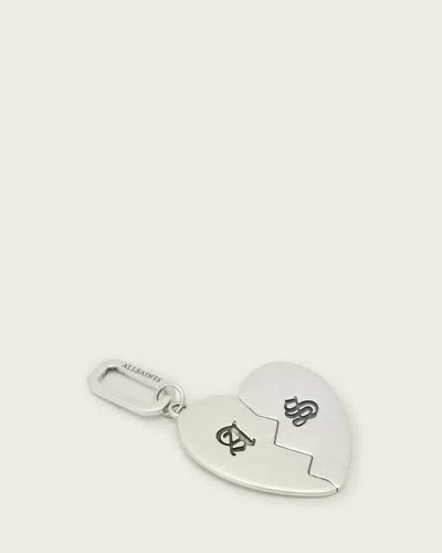 Allsaints Main: 100% Sterling Silver Large Heart Sterling Silver Pendant Charm