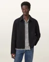 Allsaints Main: 100% Wool Celeste Cropped Wool Jacket In Black
