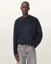 Allsaints Coby Oversized Wool Blend Sweater In Blue