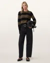 Allsaints Lou Striped Sweater In Multi