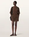 Allsaints Main: 49% Polyester In Brown