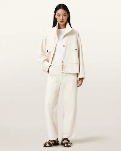 Allsaints Main: 50% Cotton In Neutral