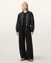 Allsaints Main: 54% Lyocell In Black