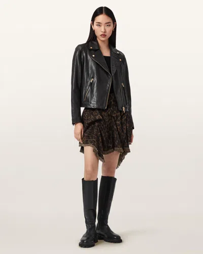Allsaints Main: 63% Cotton In Black