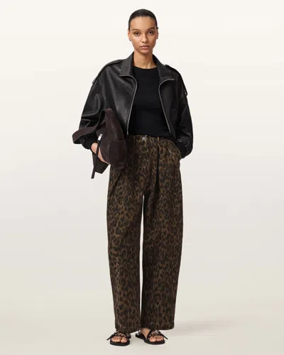 Allsaints Main: 63% Cotton In Black
