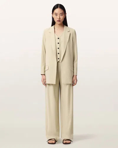 Allsaints Main: 63% Polyester In Green
