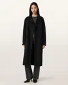 Allsaints Main: 63% Wool In Black