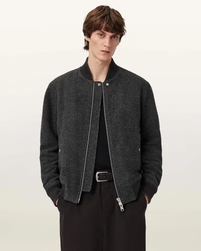 Allsaints Main: 65% Wool In Gray