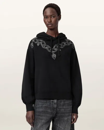Allsaints Main: 70% Cotton In Black