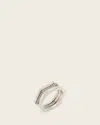 Allsaints Bex Ring Set In Silver