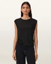 Allsaints Main: 97% Viscose In Black