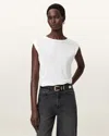 Allsaints Main: 97% Viscose In White